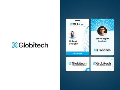 Globitech - IT Company branding design graphic design logo