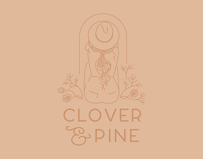 Clover & Pine Salon Branding / Illustration branding design graphic design identity design illustration logo