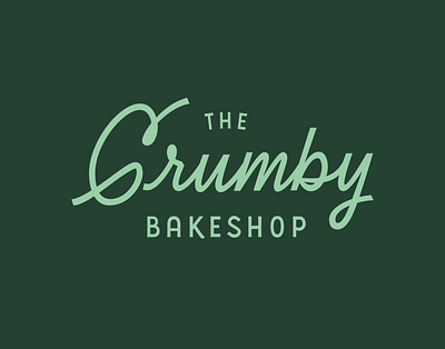 Crumby Bake Shop Brand Identity Design branding design graphic design identity design logo typography