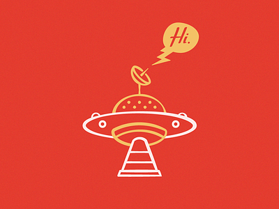 Burger Restaurant Illustrations branding burger food hospitality icon illustration