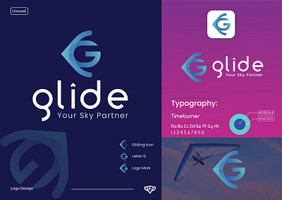 Glide - Logo Design app icon clean loglo creative logo g logo glide logo gliding gradient logo logo logo brand logo concept logo design logo mark logo process logos mordern logo professional logo symbol