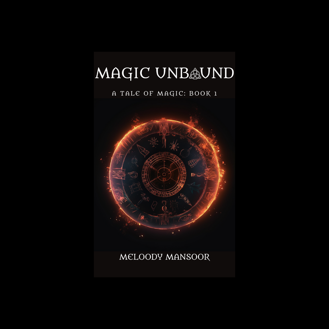 Book Cover Design - Magic Unbound ai book cover design fantasy fiction typography
