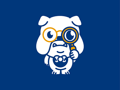 Orainti ai branding bull bull dog bulldog cute design dog dog logo illustration logo seo seo logo