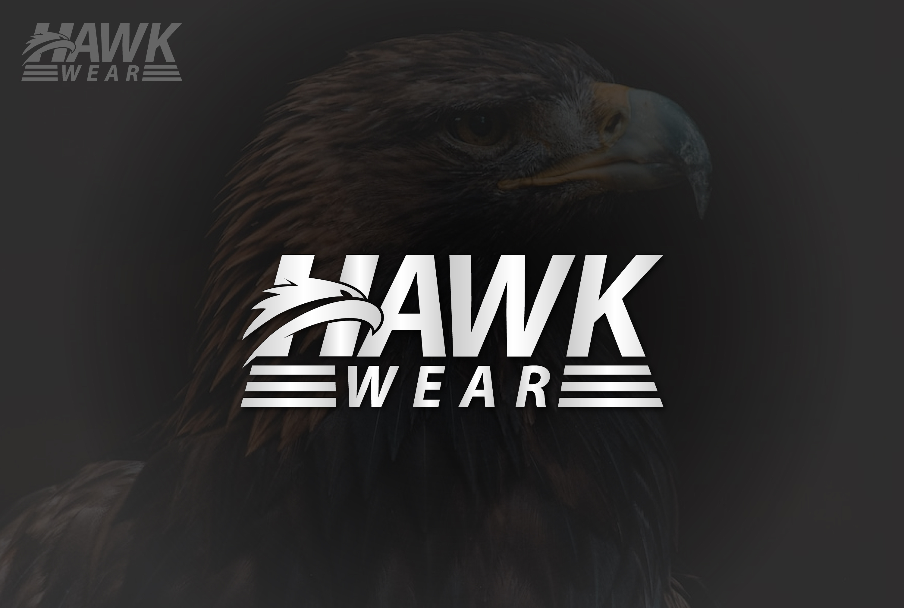 HAWK WEAR Clothing Brand Logo Design 3d logo beautiful logo best logo design brand logo branding business logo business logo design clever logo clothing logo company logo creative creative logo custom logo design elegant logo illustration logo logo creation professional logo unique logo design