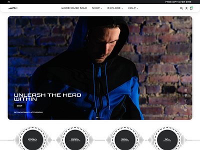 Superx (A gym outfits brand) shopify store shopify website superx