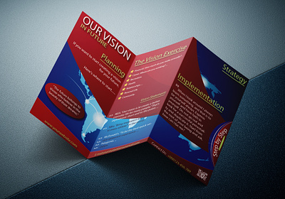Our Vision in Future Abstract 3 fold Brochure abstract brochure brochures business card corporate business card corporation design flyer flyers free business card graphic design graphic designer illustration logo our vision print print items