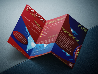 Our Vision in Future Abstract 3 fold Brochure abstract brochure brochures business card corporate business card corporation design flyer flyers free business card graphic design graphic designer illustration logo our vision print print items