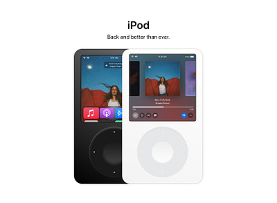 All New iPod apple apple music apple tv design hardware ios ipod ipod classic music spotify streaming
