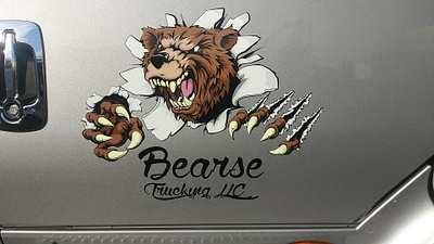 Bearse Trucking branding design graphic design illustration logo typography vector