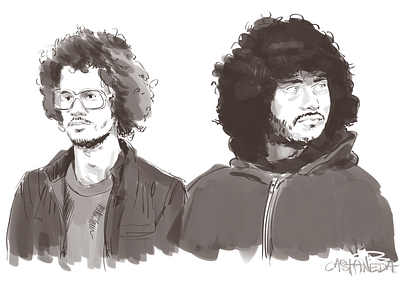 The Mars Volta band art digital art dribbble illustration sketch the mars volta