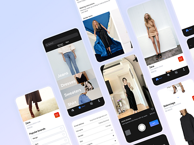 Immersive Fashion Experience: iOS App for Virtual Dressing Room appdesign arapp ardesign augmentedreality designthinking fashionapp fashiondesign fashioninnovation fashiontech iosapp mobileapp uidesign userexperience userinterface uxdesign virtualdressingroom virtualfashion virtualreality virtualtryon vrshopping