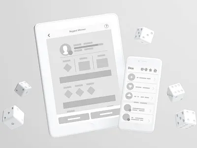 Single-Player Events for a Multiplayer Game - Dice with Buddies android animation design flows ios mobile ui ux wireframes