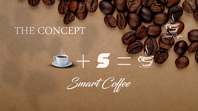 Smart Coffee logo branding graphic design logo social media
