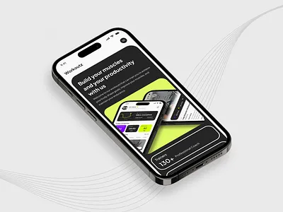 Workoutz - Responsive Landing Page fitness fitness landing page landing page responsive responsive landing page responsive web tracker tracking workout workout landing page