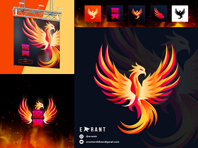 Phoenix 驚異 - Logo Design branding design graphic design graphiceffect illustration logo logodesign phoenix
