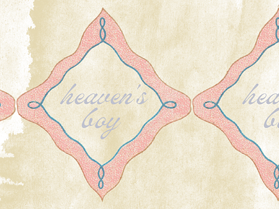 Heaven's Boy Logo clothing logo pixelmator vintage work