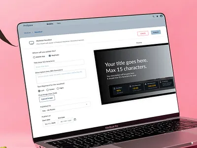 ProSpace Newsfeed dashboard news creation newsfeed wayfinder