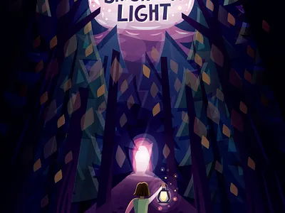 Darkest Night affirmation illustration inspiration lettering motivation motivational optimism positive typography