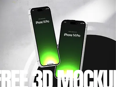 Free iPhone 14 Pro 3D Mockup 3d 3d design 3d illustration 3d scene app cgi free iphone mockup free mockup iphone iphone 14 iphone 14 mockup iphone 14 pro mockup iphone mockup mobile mobile app mockup