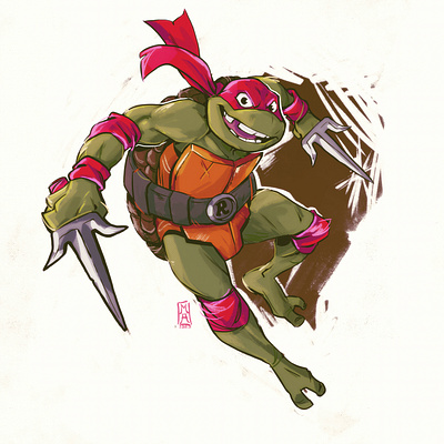 Raphael anime character design comic comic book comics illustration manga mutant mayhem raphael teenage mutant ninja turtles tmnt