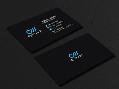 Business card logo