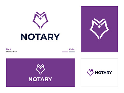 Notary Logo book logo branding business logo crypto currency logo custom logo design graphic design illustration logo logo design minimal minimalist logo modern logo notary logo pen logo singing logo unique logo vector