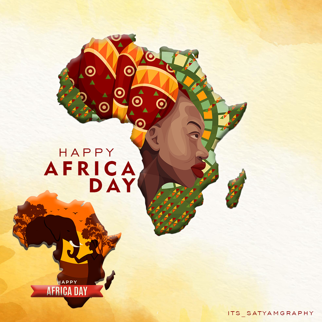 Africa day poster by Satyam kumar on Dribbble