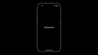 Delamain app design figma ui