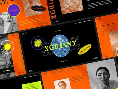 Xgriant - Urban Powerpoint Presentation Template abstract annual business clean corporate download google slides keynote pitch pitch deck powerpoint powerpoint template pptx presentation presentation template professional slides template ui web