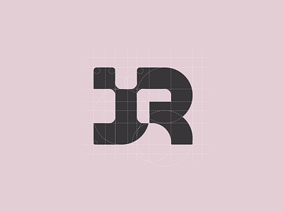 JR branding letter letter logo logo monogram