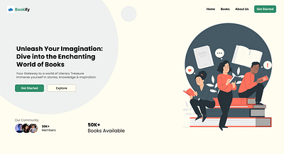 Landing Page (Minimal) illustration ui web