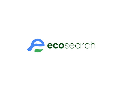 Eco Search logo - Search Engine Logo - Technology Logo brand brand identity branding cap search logo design eco cap logo eco search eco search logo ecosearch logo georgia tech logo logo logo design modern logo search engine logo search logo tech logo technology logo texas tech logo utah tech logo vector