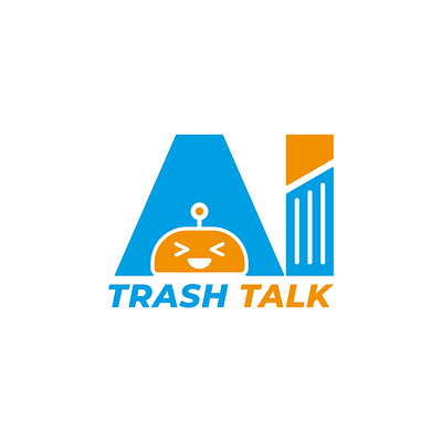 AI Trash Talk design graphic design logo vector