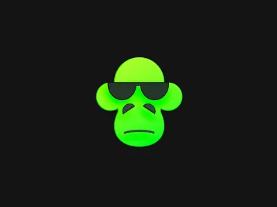 Chimp 3d animation branding logo motion graphics spline