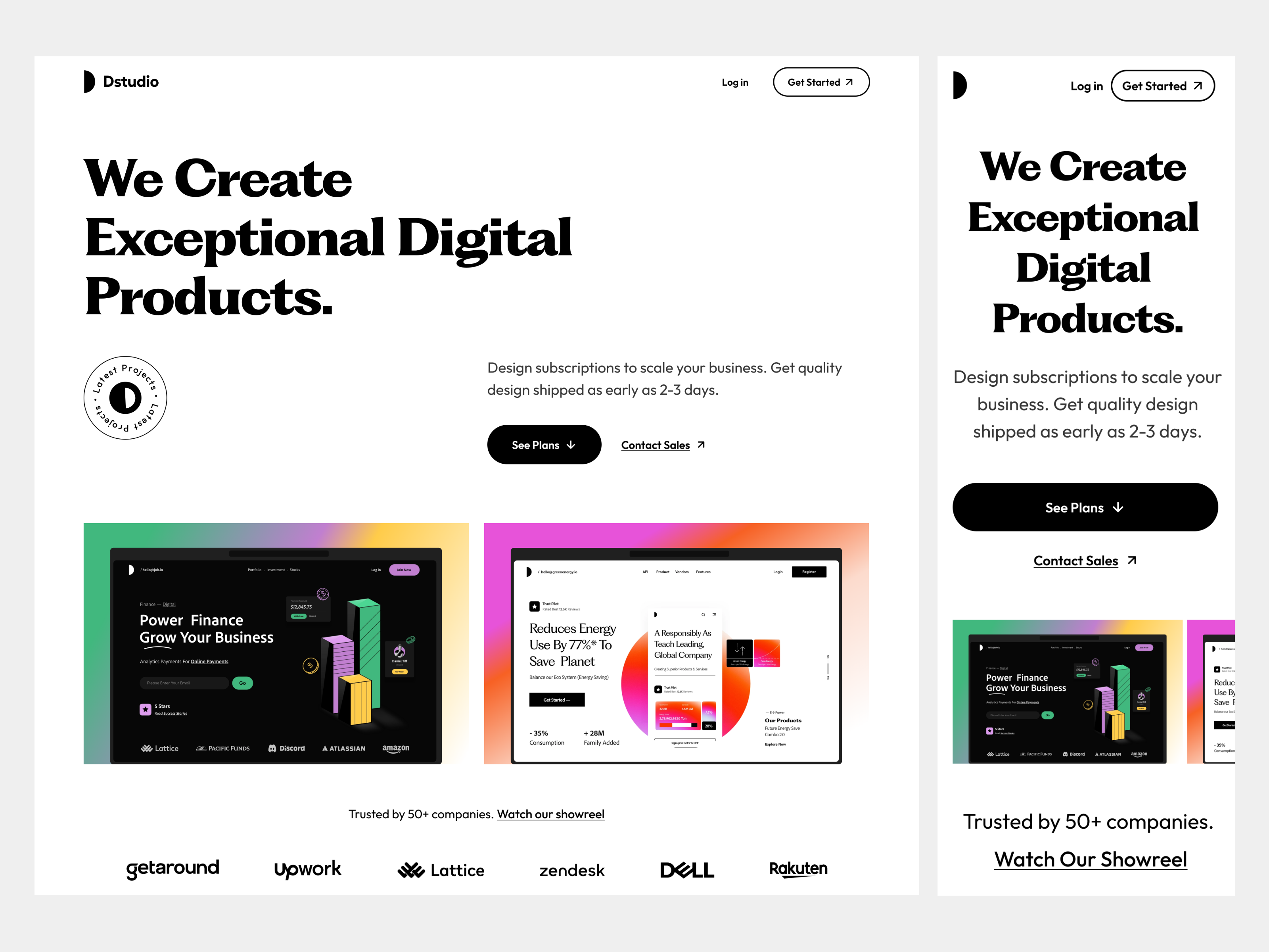 Web UI By DStudio® On Dribbble