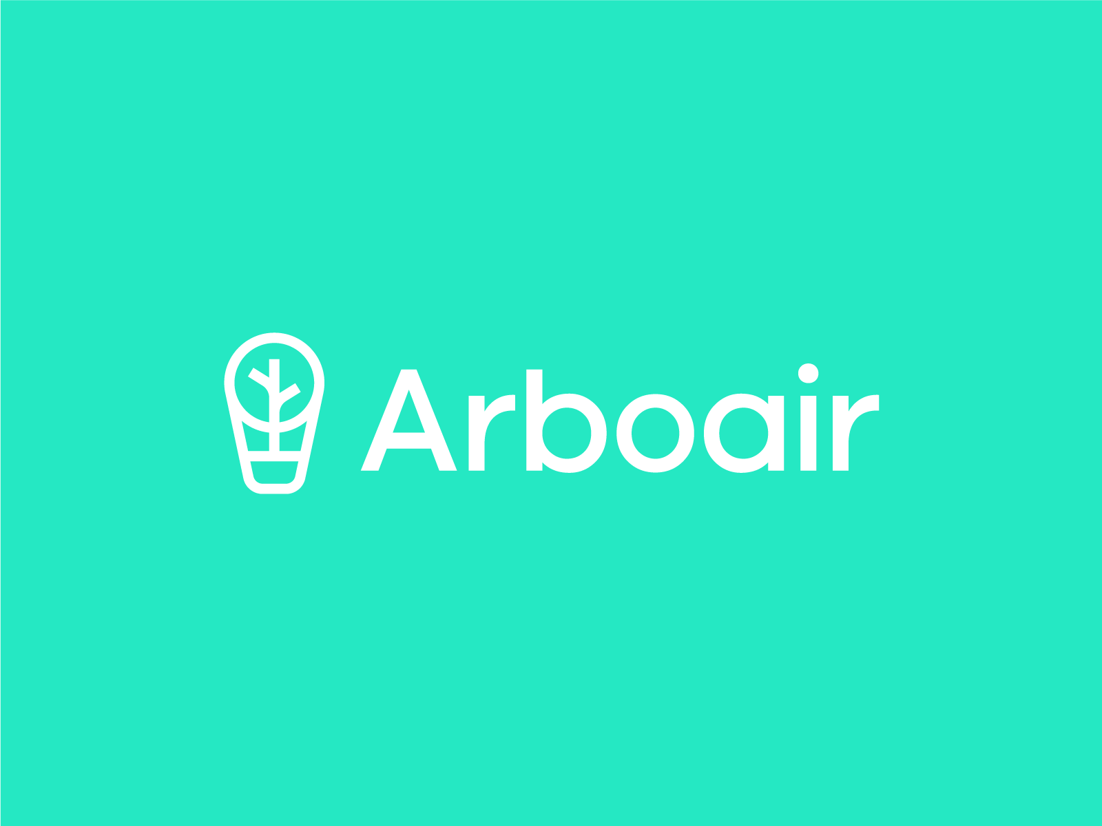 Arboair ai air air baloon arbo artificial inteligence branding data forest identity logo management modern sky symbol tech technology tree