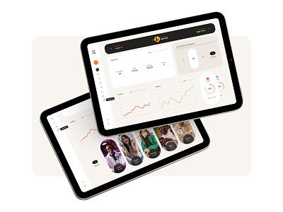 TopLike - social media marketing service app daily dashboard design mobile ui ux