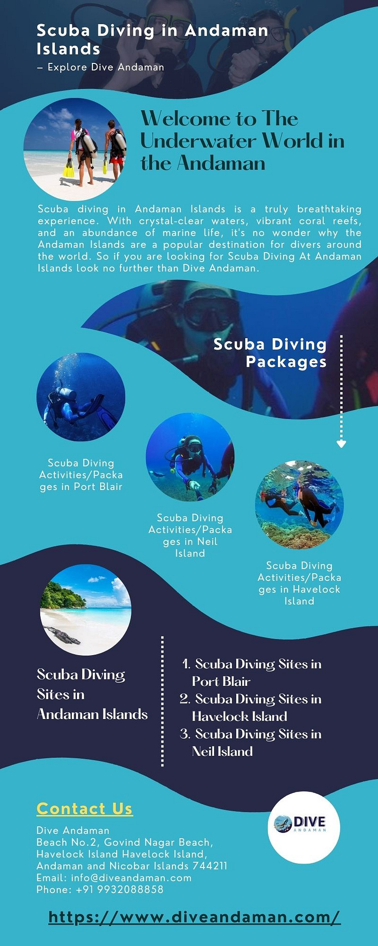 Best Scuba Diving in Andaman Islands by Dive Andaman on Dribbble
