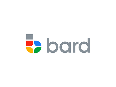 Bard - Logo design concept abstract ai app b bold branding data finance fintech futuristic google icon letter logo money saas star technology ui web