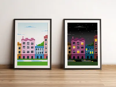 День и ночь branding design drawing graphic design illustration logo typography ui ux vector