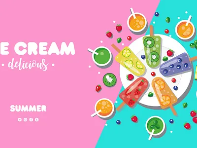 Летний стол branding design drawing graphic design illustration logo typography ui ux vector