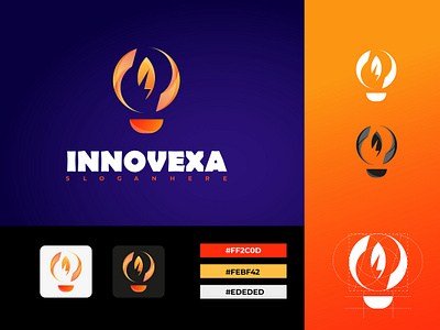Innovexa - Logo Design abstract brand identity branding creative logo design gradient logo graphic design logo logo icon logofolio minimal logo modern logo symbol vector website logo