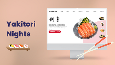 Sushi Restaurant Homepage