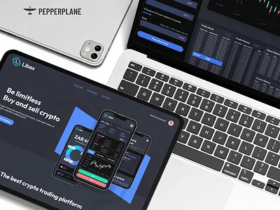 Libex UI/UX crypto figma fintech ui ux webdesign