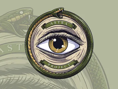 Vintage Logo Illustration branding character design graphic design illustration logo typography vector