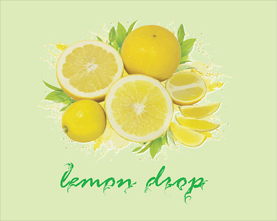 3D LEMON DROP LOGO DESIGN branding design graphic design illustration logo logo medium typography ui ux vector