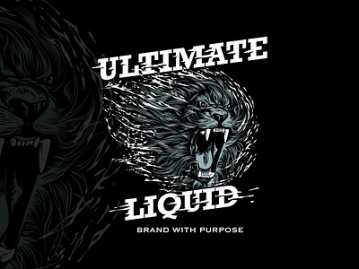 Ultimate Liquid Illustration branding character design graphic design illustration logo typography vector