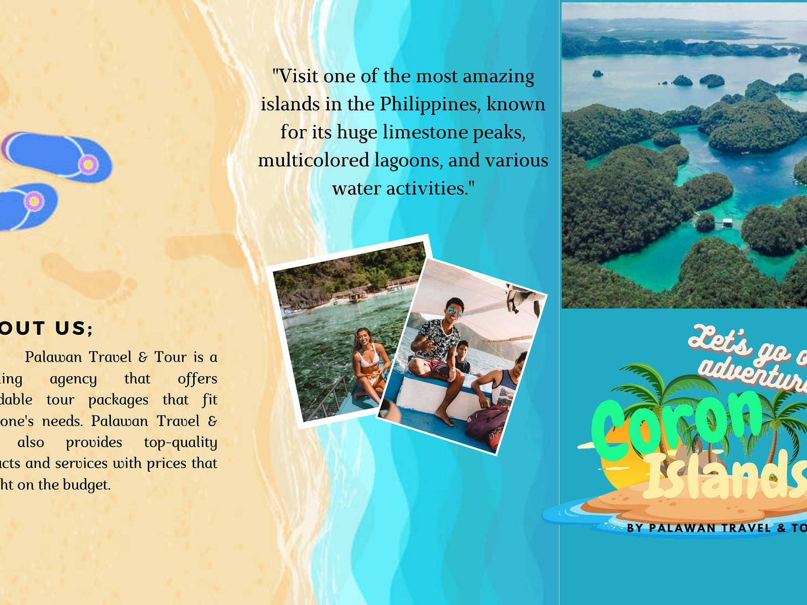 Coron Island (Brochure) by Dyan Wendy Daffon on Dribbble