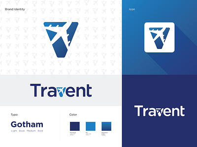 Travent Travel Logo Design adventure logo creative travel logo minimal travel logo modern travel logo tour lofo travel tourism travel branding travel logo travent logo