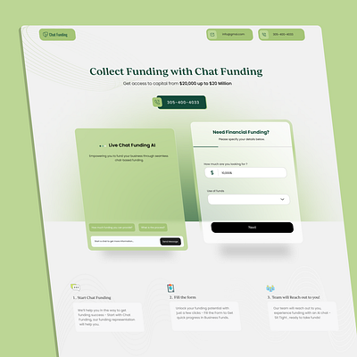 Chat funding AI system UI animation artificial intelligence branding chat funding ai system coffee design site digital transformation. graphic design technology ui